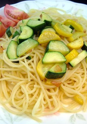 男性必見料理　ズッキーニのぺぺロンチーノ-レシピのメイン写真