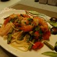 ✿アスパラガスとエビのパスタ✿