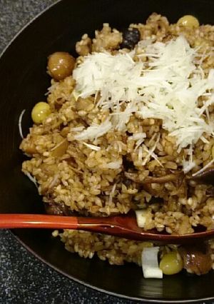 電気釜で簡単中華おこわ★圧力鍋で更に時短-レシピのメイン写真