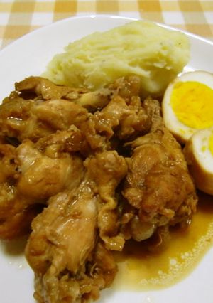 ★簡単！圧力鍋で＊手羽元のお酢の甘辛煮＊-レシピのメイン写真