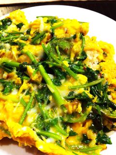 パクチーオムレツ丼-レシピのメイン写真
