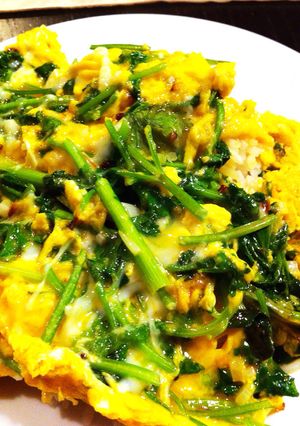 パクチーオムレツ丼-レシピのメイン写真