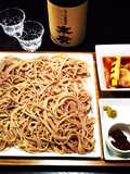 夏にお勧め、お蕎麦の豚せいろ