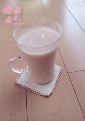 ♡桃のトロトロスムージー♡-レシピのメイン写真