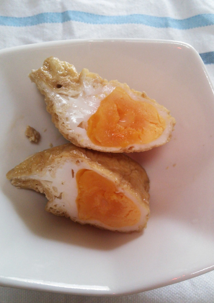 簡単！油揚げで卵煮-レシピのメイン写真