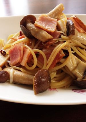 たっぷりキノコのパスタ♪-レシピのメイン写真