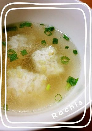 超簡単！白菜入り鶏団子スープ♡-レシピのメイン写真