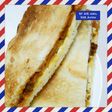 朝食ブランチ☆リメイクハヤシホットサンド
