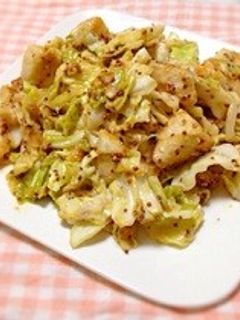 鶏肉のマスタードマヨ炒め-レシピのメイン写真