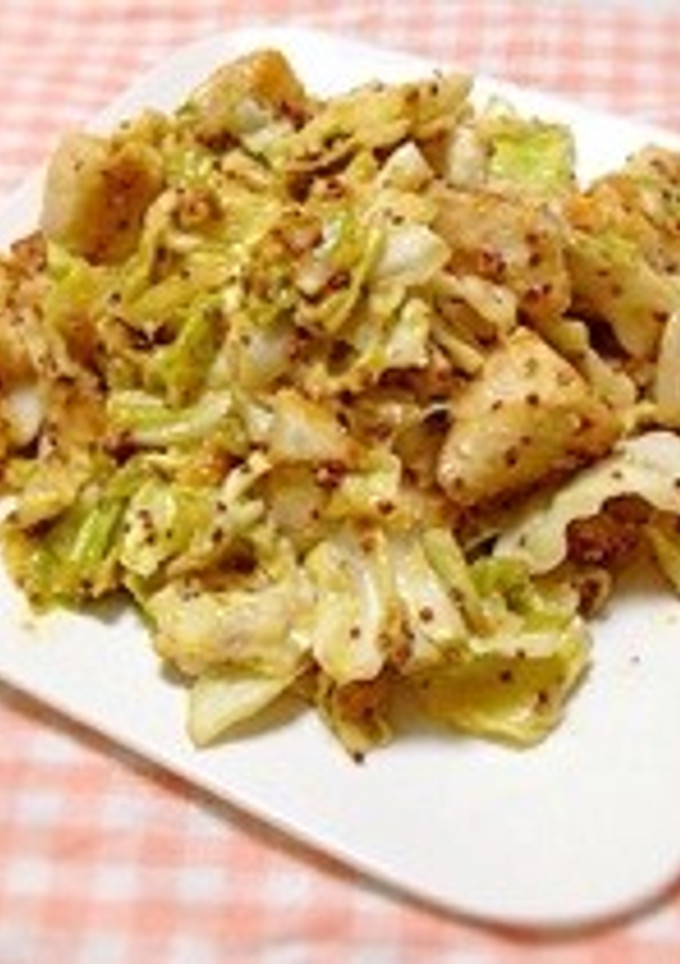 鶏肉のマスタードマヨ炒め-レシピのメイン写真