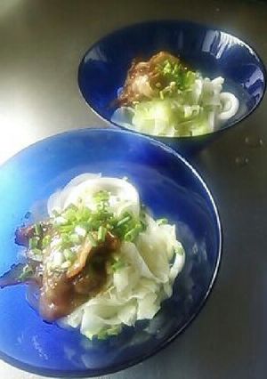 うちの冷やし肉うどん-レシピのメイン写真