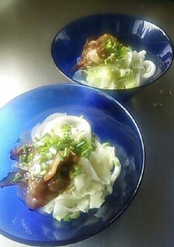 うちの冷やし肉うどん-レシピのメイン写真