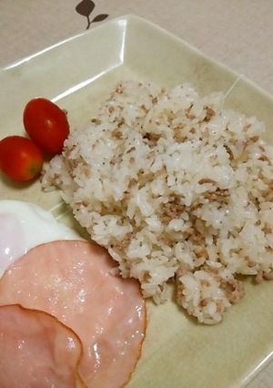 簡単♡ひき肉のピラフ-レシピのメイン写真