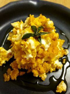 簡単!!かぼちゃとチーズのデザートサラダ-レシピのメイン写真