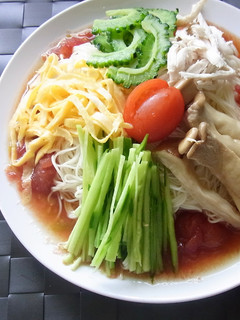 トマトが決め手☆そうめんつゆ-レシピのメイン写真