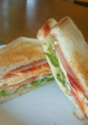 簡単なのにほめられる❤ホットサンド-レシピのメイン写真