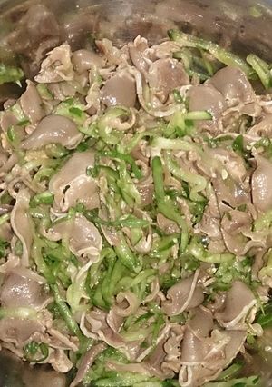 砂ずりの和え物-レシピのメイン写真
