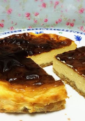 初めて作ったベイクドチーズケーキ-レシピのメイン写真
