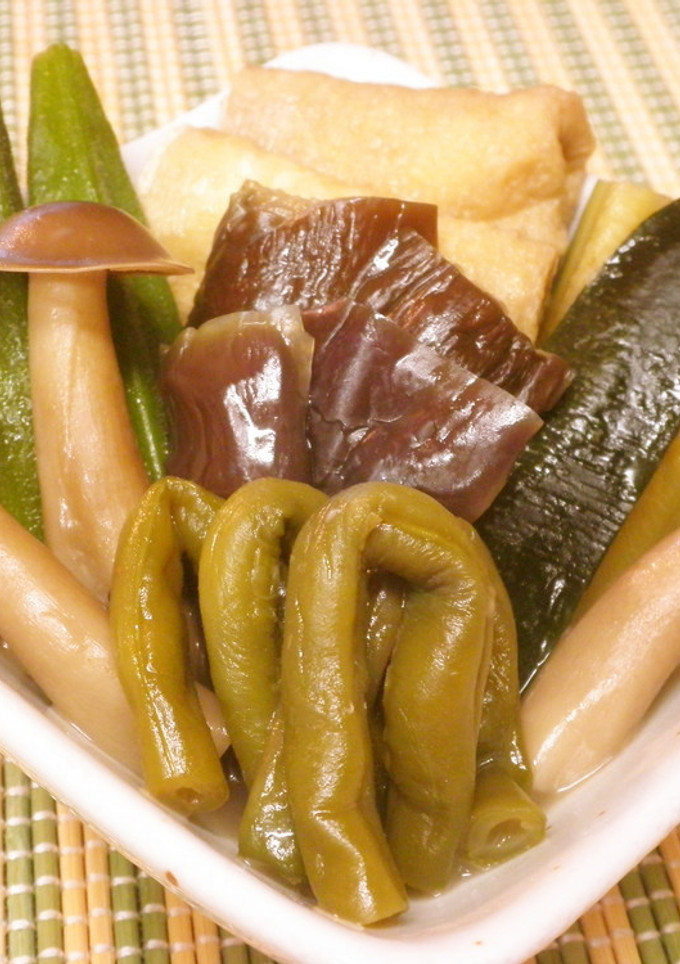 夏野菜の煮浸し-レシピのメイン写真