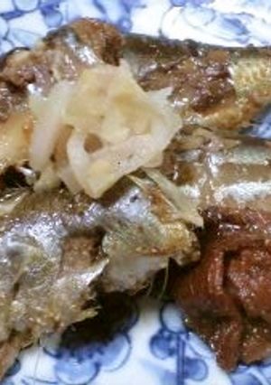 いわしの梅干し入り旨辛煮-レシピのメイン写真
