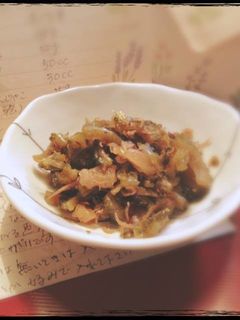 ゴーヤとちりめんじゃこの佃煮、超簡単!-レシピのメイン写真