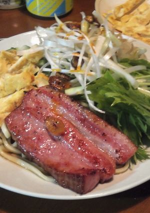 豪快！！剛肉冷やし中華！！-レシピのメイン写真