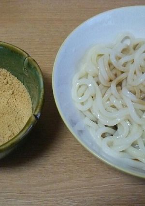 きな粉ウドン-レシピのメイン写真
