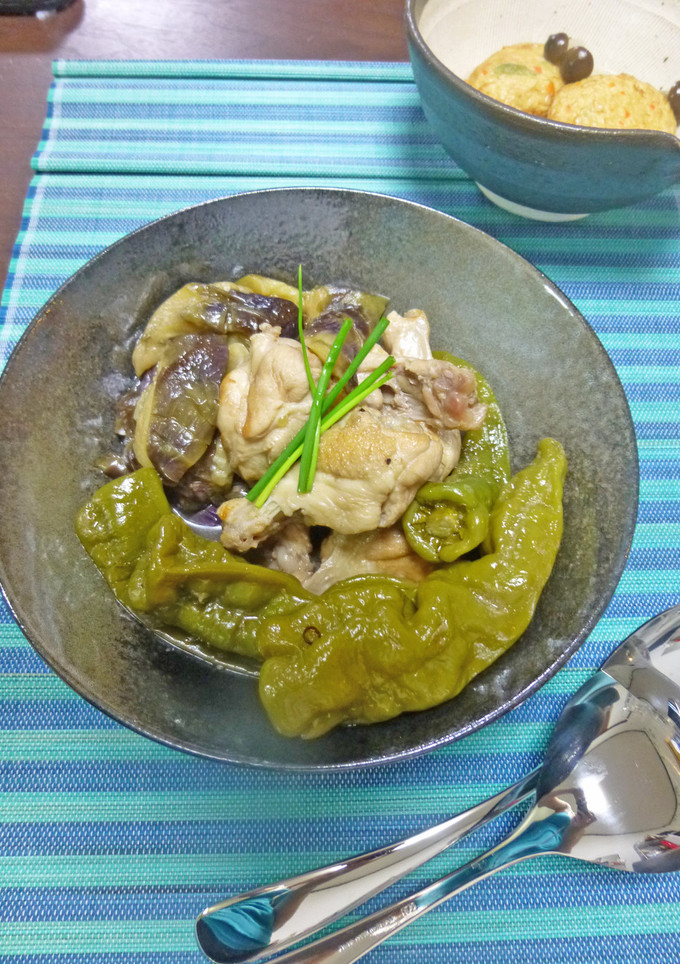 万願寺とうがらしとなすのうま煮-レシピのメイン写真