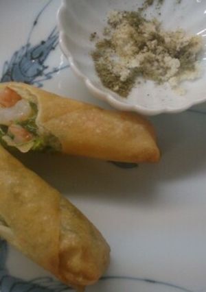 簡単 海老と大葉の春巻き-レシピのメイン写真
