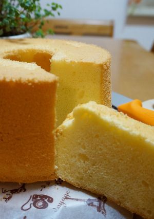 基本のシフォンケーキ♡プレーン-レシピのメイン写真