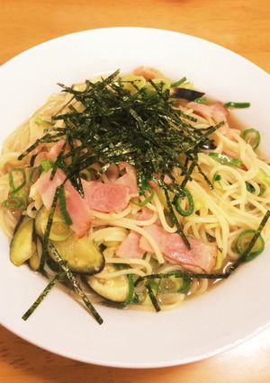ナスとベーコンの和風パスタ-レシピのメイン写真