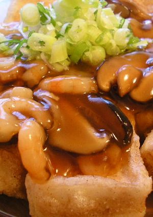 エビあんかけ揚げ出し豆腐-レシピのメイン写真