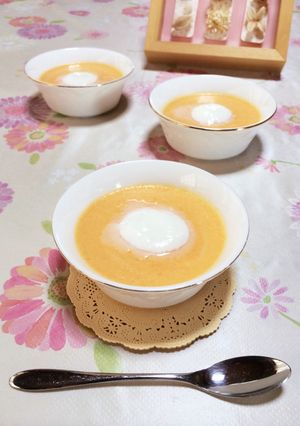 にんじん❁ヨーグルトプリン-レシピのメイン写真