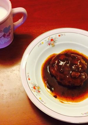 *赤wineデミソース煮込みハンバーグ*-レシピのメイン写真