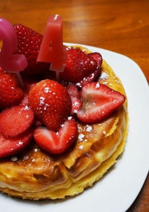 バースデーケーキ-レシピのメイン写真