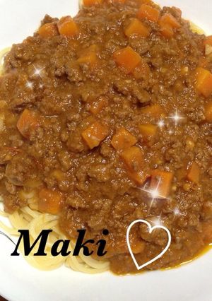 ❇︎自家製トマトソースでミートスパ❇︎-レシピのメイン写真