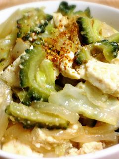 ゴーヤの味噌ちゃんぷる丼-レシピのメイン写真