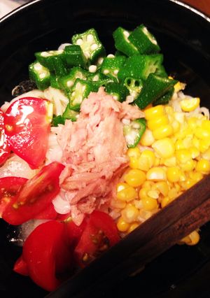 信号機冷麦-レシピのメイン写真