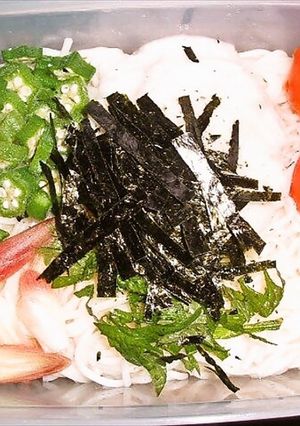 夏限定のそうめん弁当♪-レシピのメイン写真