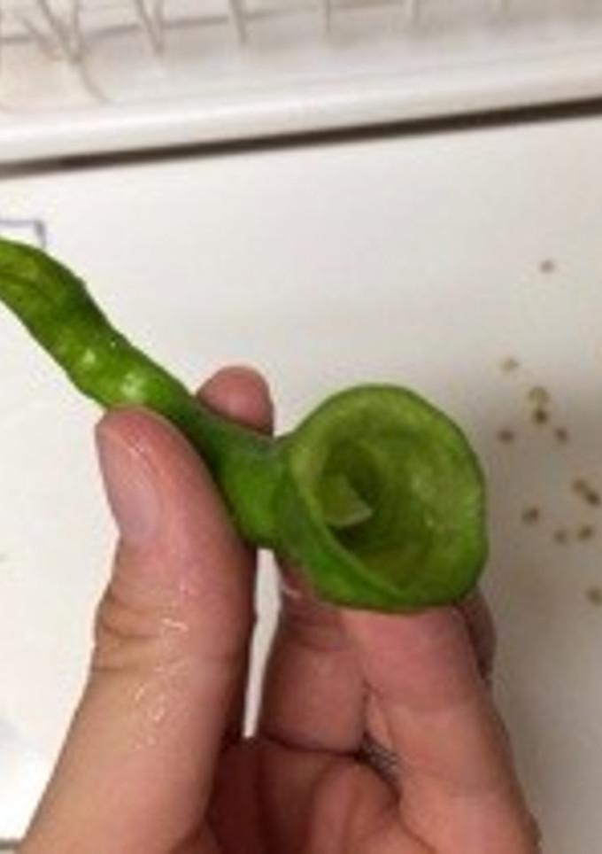 【簡単！調理の技♪】ししとうの種の取り方-レシピのメイン写真