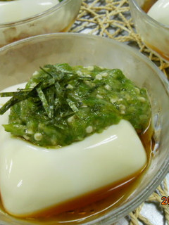 とうふのオクラあん-レシピのメイン写真