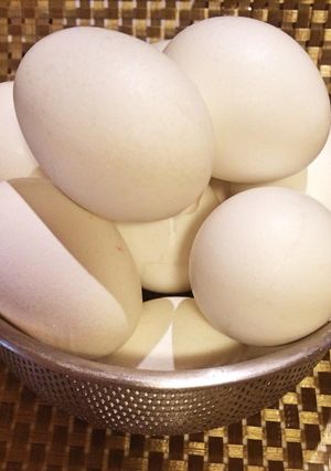 コンビニの殻付き塩たまご-レシピのメイン写真