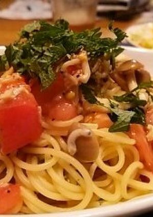 夏のお約束♪冷製パスタ-レシピのメイン写真