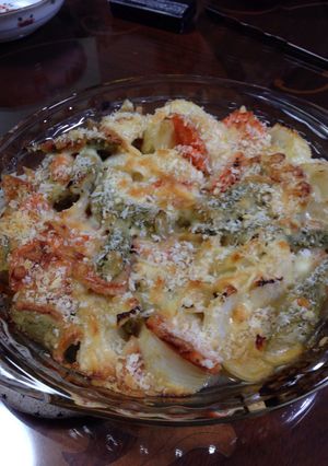 余った野菜で、グラタン風焼き野菜-レシピのメイン写真