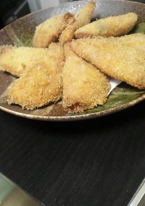 ハムでポテサラを包んだフライ-レシピのメイン写真