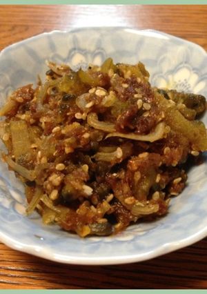ゴーヤの佃煮-レシピのメイン写真