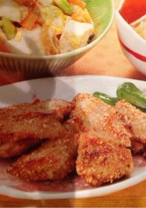 鶏肉のたっぷりごま焼き-レシピのメイン写真