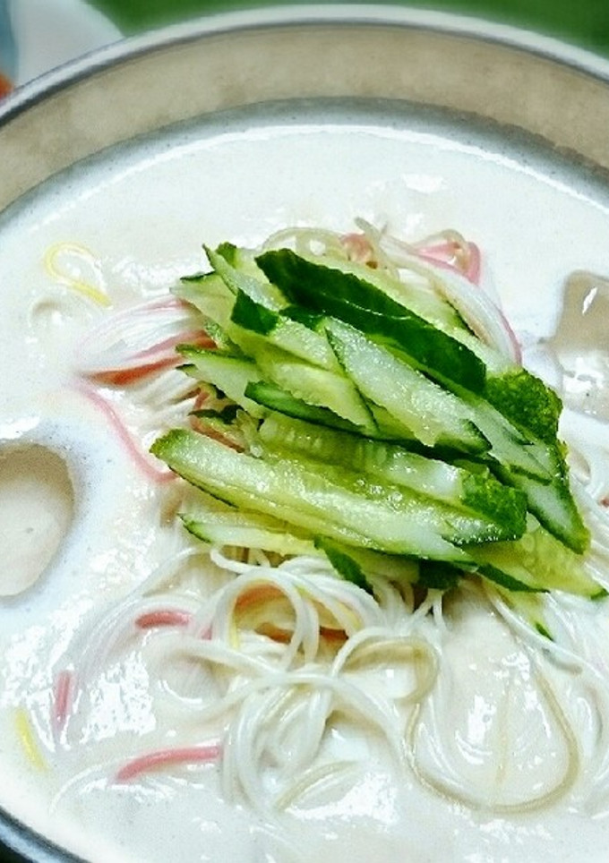 簡単　濃厚　コングクス　콩국수-レシピのメイン写真