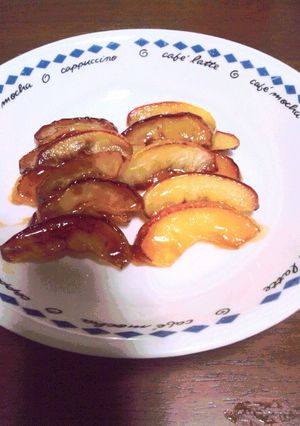 材料2つ★フライパンで焼きリンゴ-レシピのメイン写真