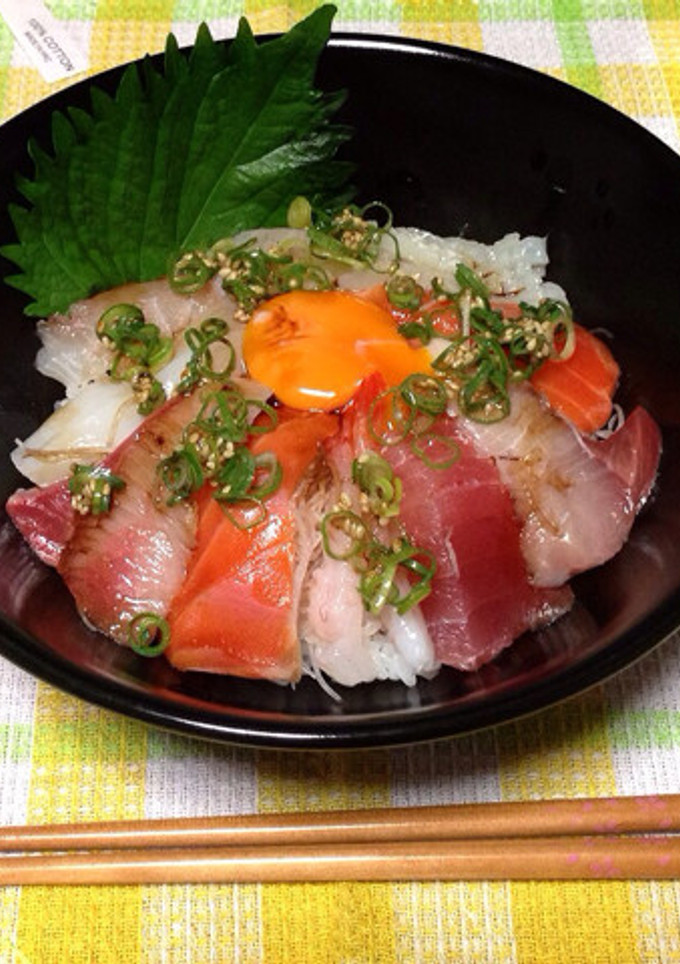 乗っけるだけ海鮮丼-レシピのメイン写真